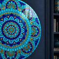 Turquoise Mosaic Mandala III lifestyle view