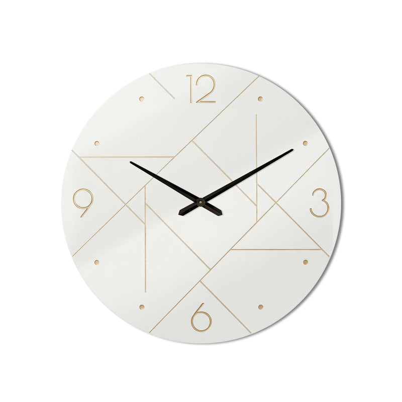 Ivory Gold Geometry product shot on white background