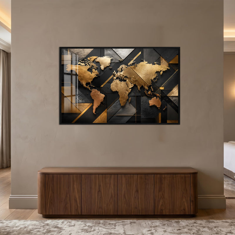 Gilded World Atlas lifestyle view
