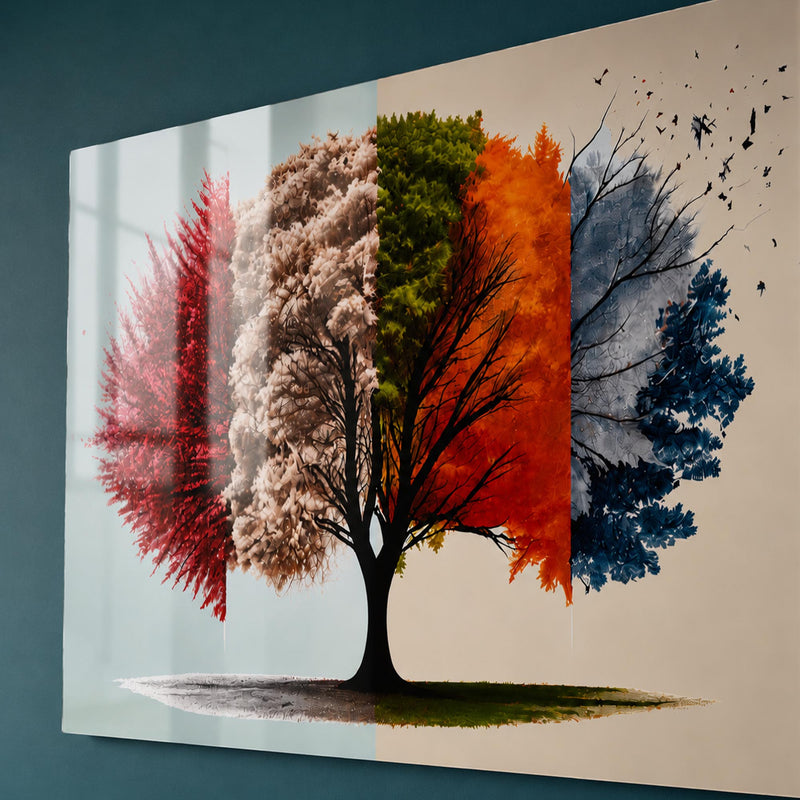 Tree Through Seasons lifestyle view