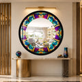 Butterfly Jewel Mosaic with black frame