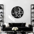 Silver Floral Numerals lifestyle view