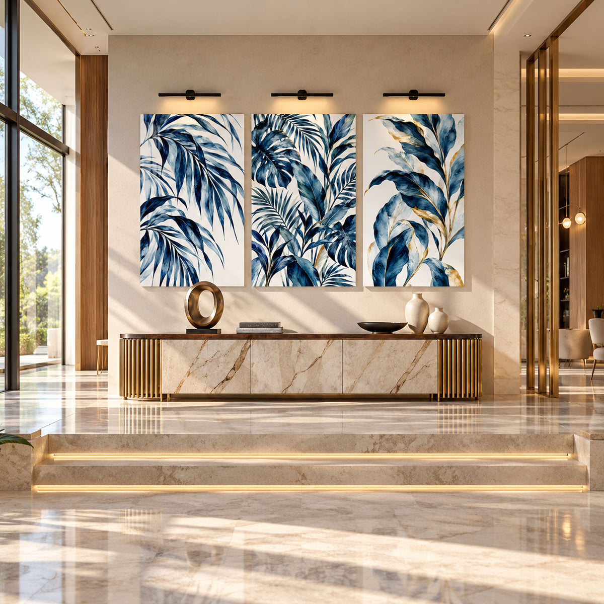 Blue Botanical lifestyle view