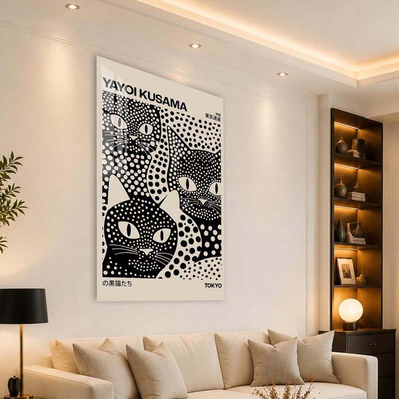 Tokyo Polka Dot Cats lifestyle view