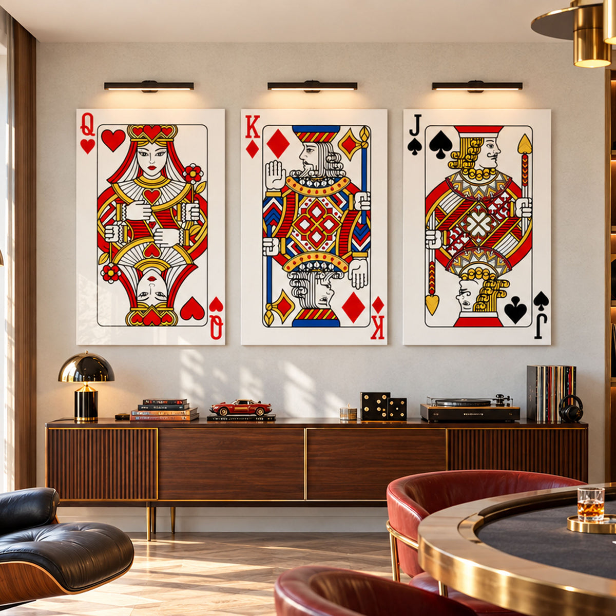 Royal Playing Card lifestyle view