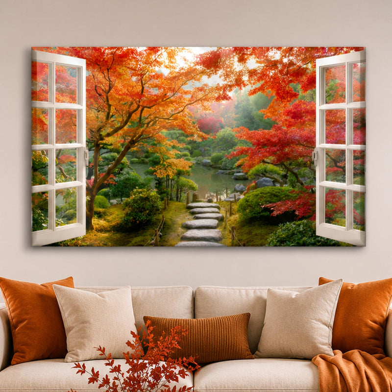 Autumn Garden Window lifestyle view