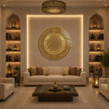 Antique Bronze Names Medallion lifestyle view