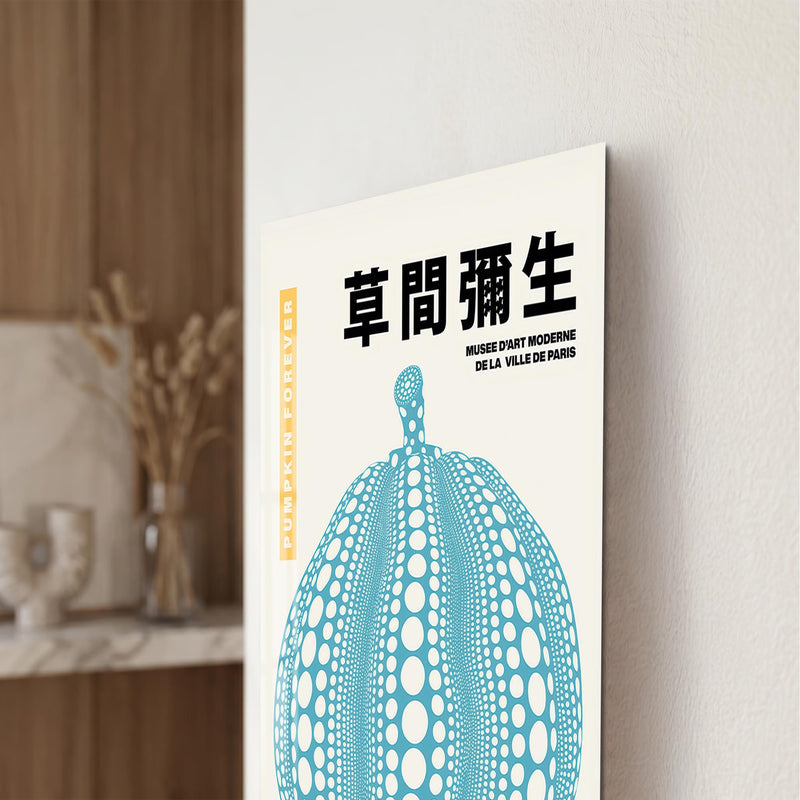 Dotted Pumpkin Poster lifestyle view