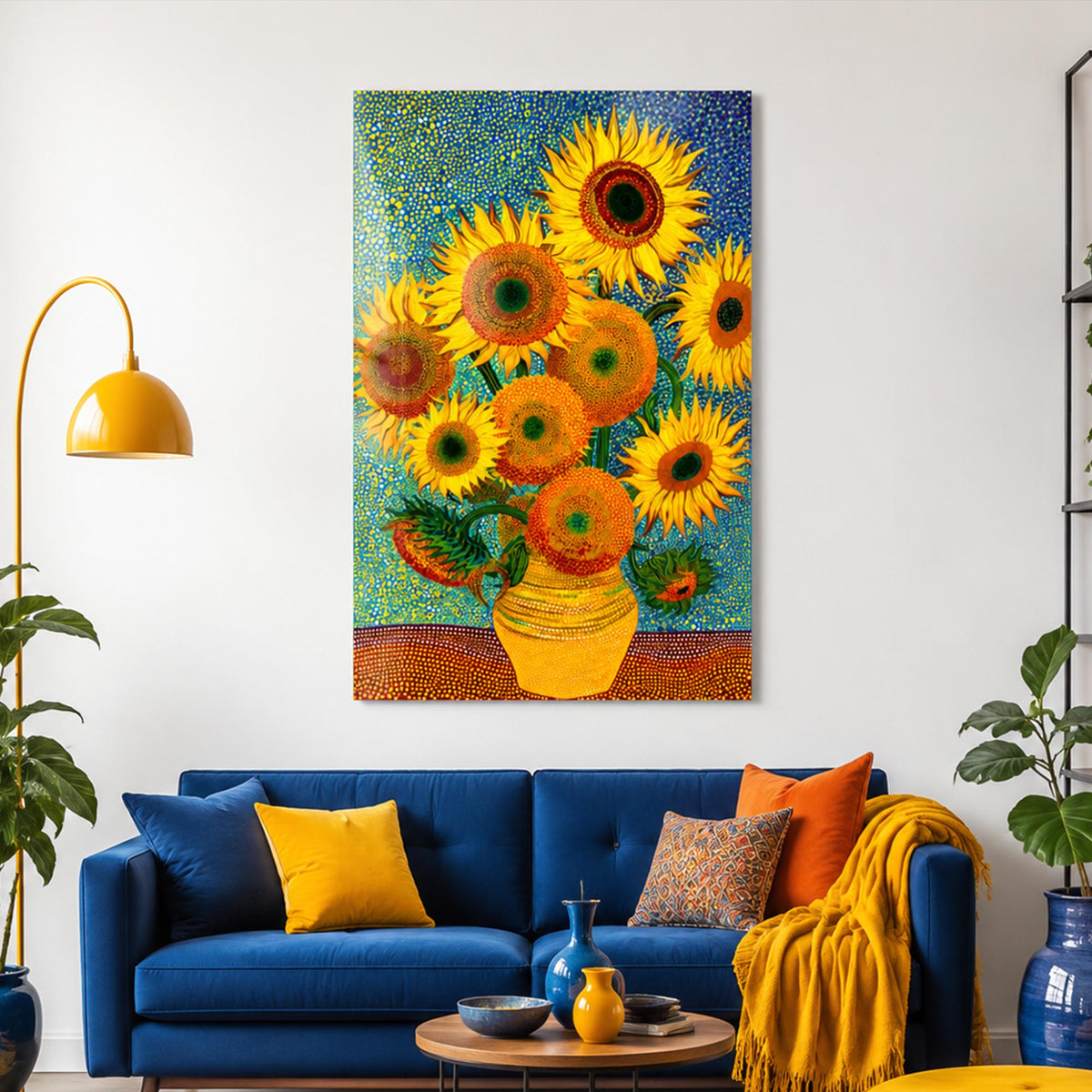 Radiant Sunflower Bouquet lifestyle view