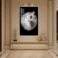 White Tutu From Above with white frame