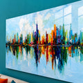Vibrant Skyline Reflections lifestyle view