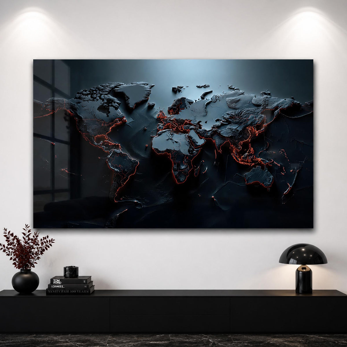 Ember World Map lifestyle view