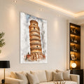 Leaning Tower Of Pisa angled lifestyle view