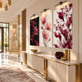 Burgundy Botanical II lifestyle view