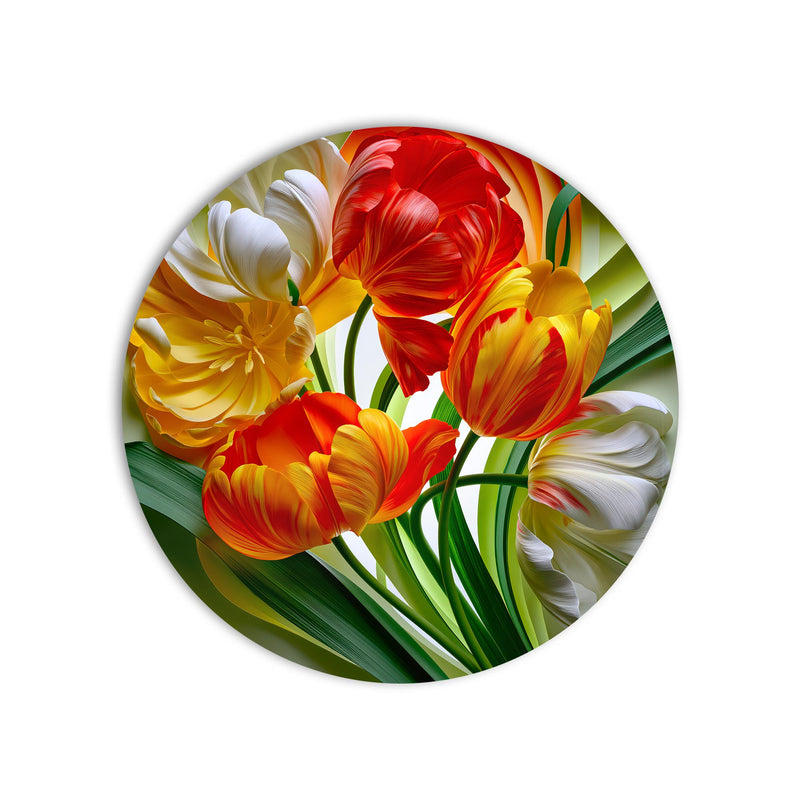 Radiant Tulip Bouquet product shot on white background