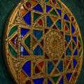 Jewelled Stained Glass Mandala lifestyle view