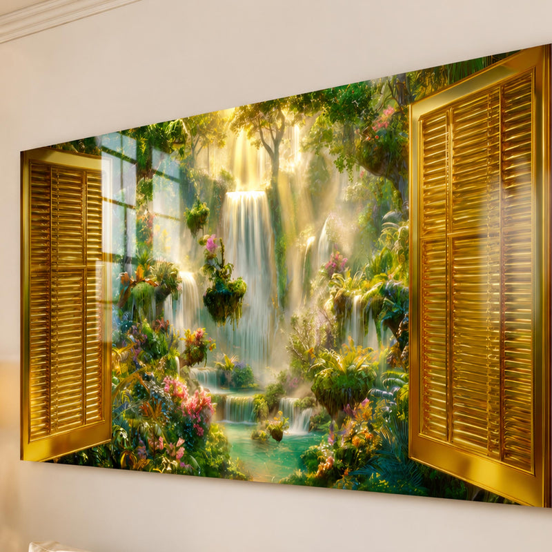 Golden Paradise Falls lifestyle view