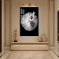 White Tutu From Above with silver frame