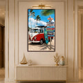 Biarritz Surf Adventure with walnut frame
