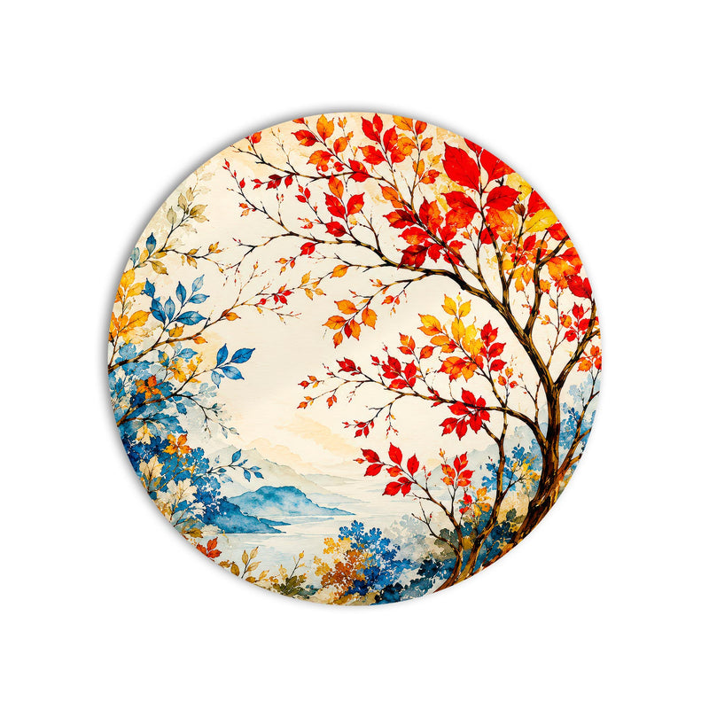 Autumn Lakeside Branches product shot on white background