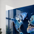Midnight World Map lifestyle view