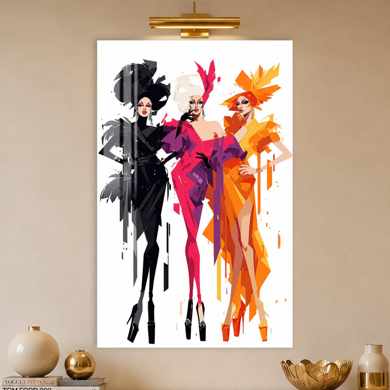 Chromatic Fashion Trio lifestyle view