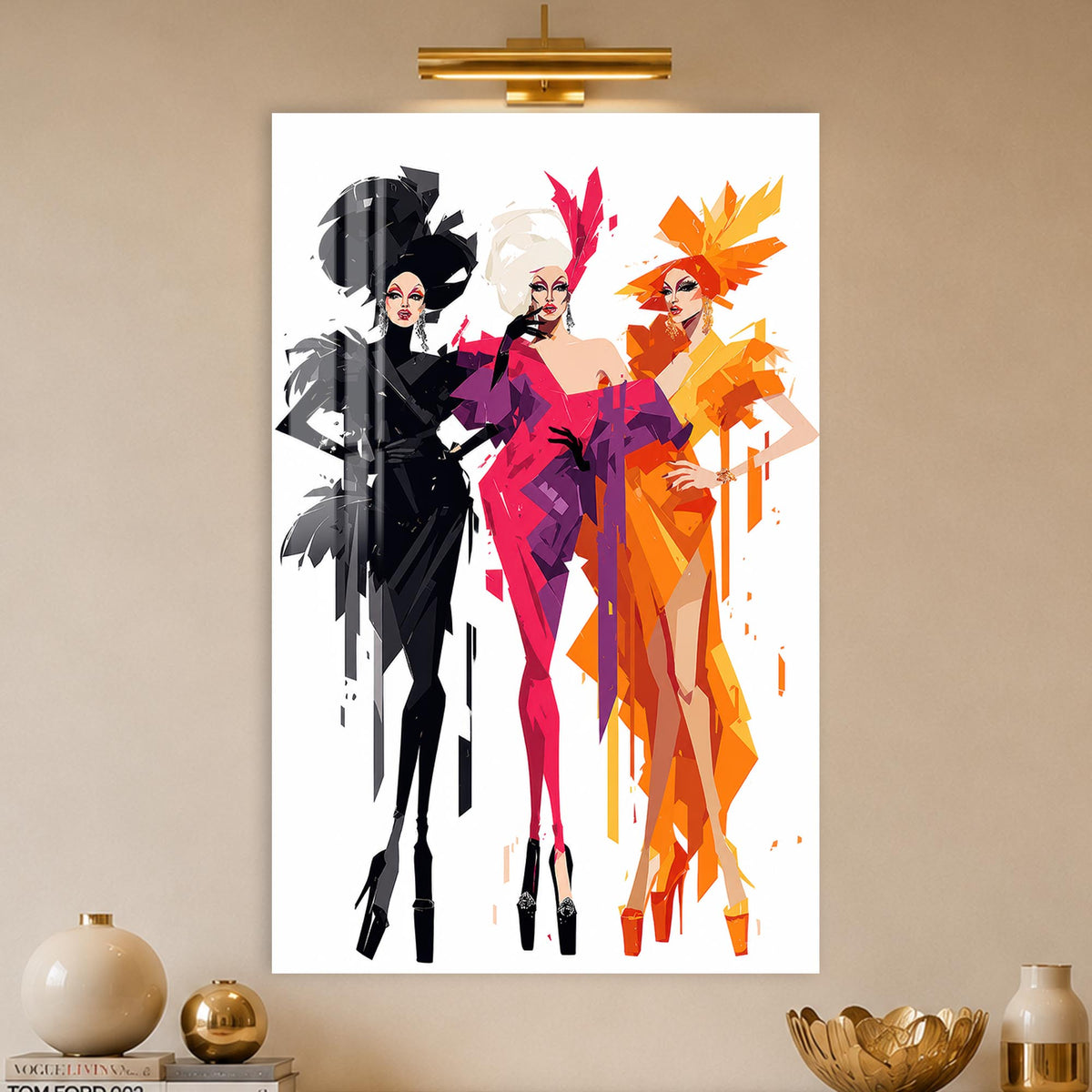 Chromatic Fashion Trio lifestyle view