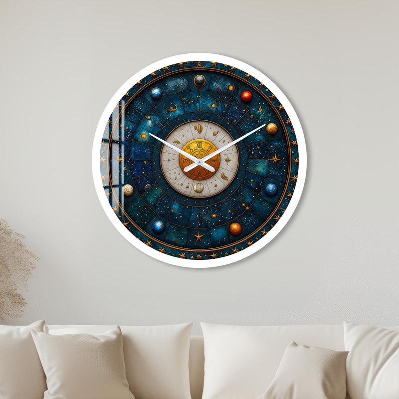 Celestial Zodiac with white frame