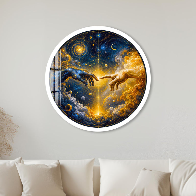 Celestial Divine Touch with white frame