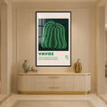 Emerald Kusama Pumpkin with black frame
