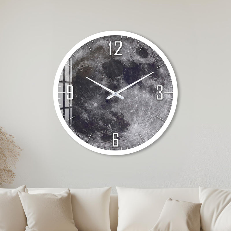 Lunar Surface with white frame