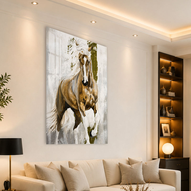 Wild Golden Horse angled lifestyle view
