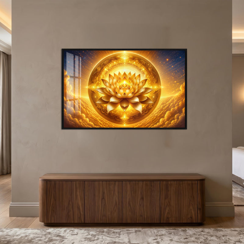 Celestial Golden Lotus lifestyle view