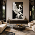 Artronauts Glass Print Radiant Angel Glass Wall Art