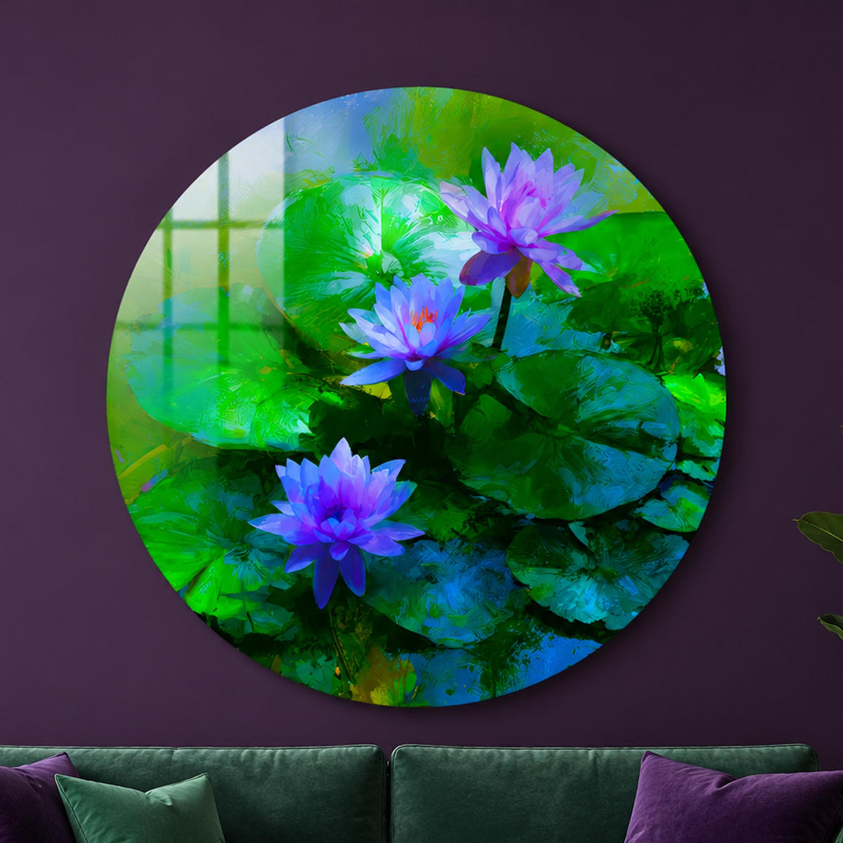 Vibrant Lotus Pond lifestyle view