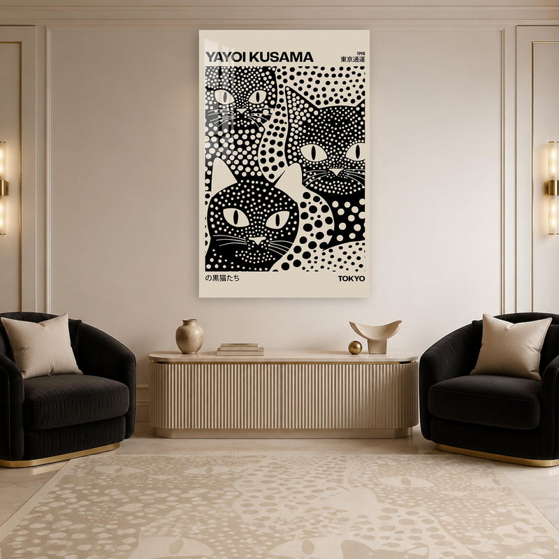 Tokyo Polka Dot Cats lifestyle view