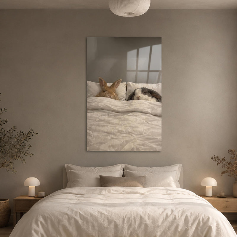 Cozy Bunny Bedmates lifestyle view