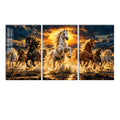 Golden Sunset Horses lifestyle view