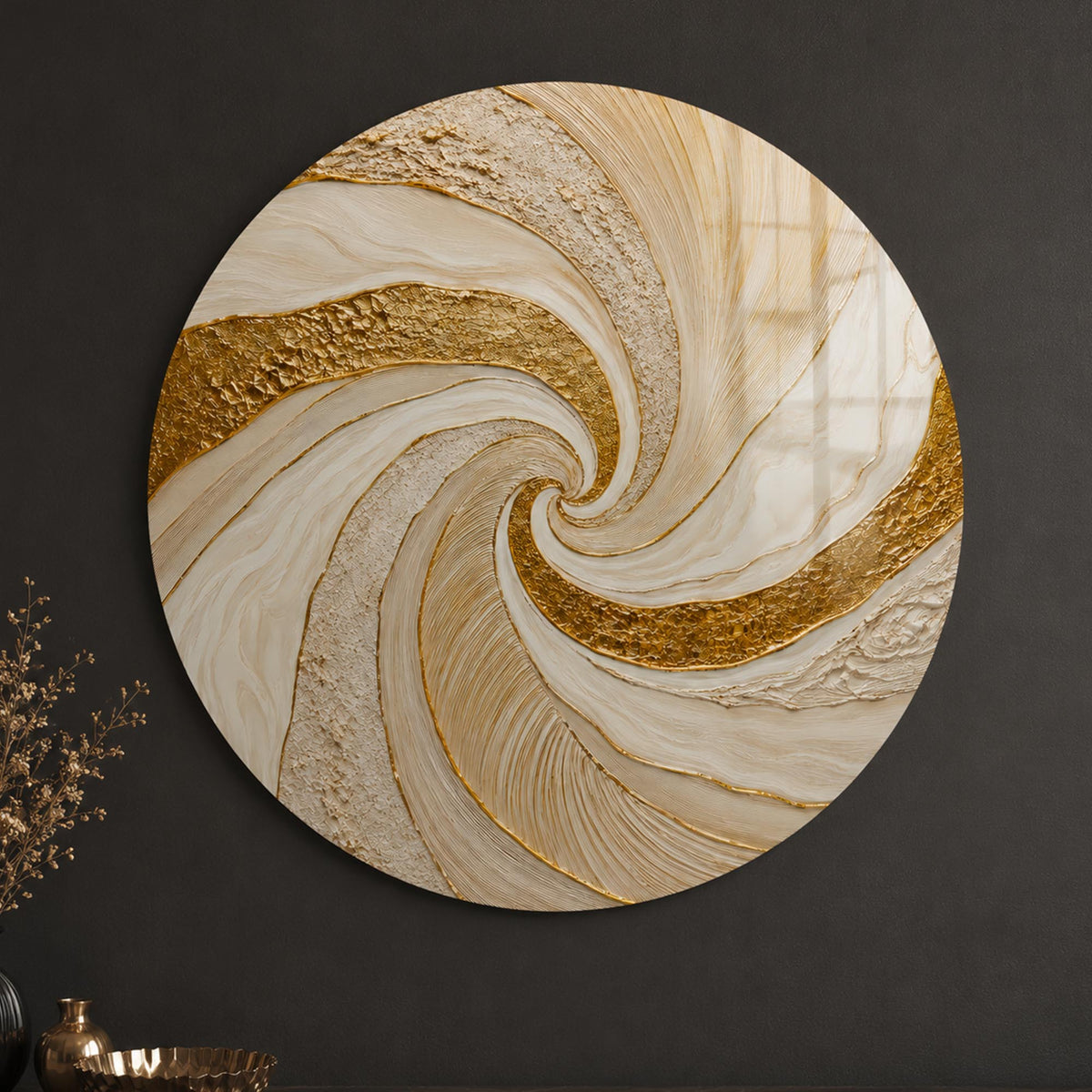 Gilded Ivory Swirl lifestyle view
