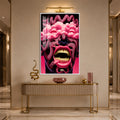 Neon Serpent Dream with white frame