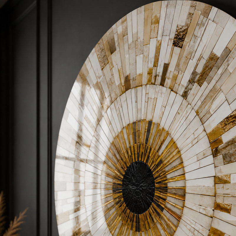 Golden Mosaic Sunburst lifestyle view