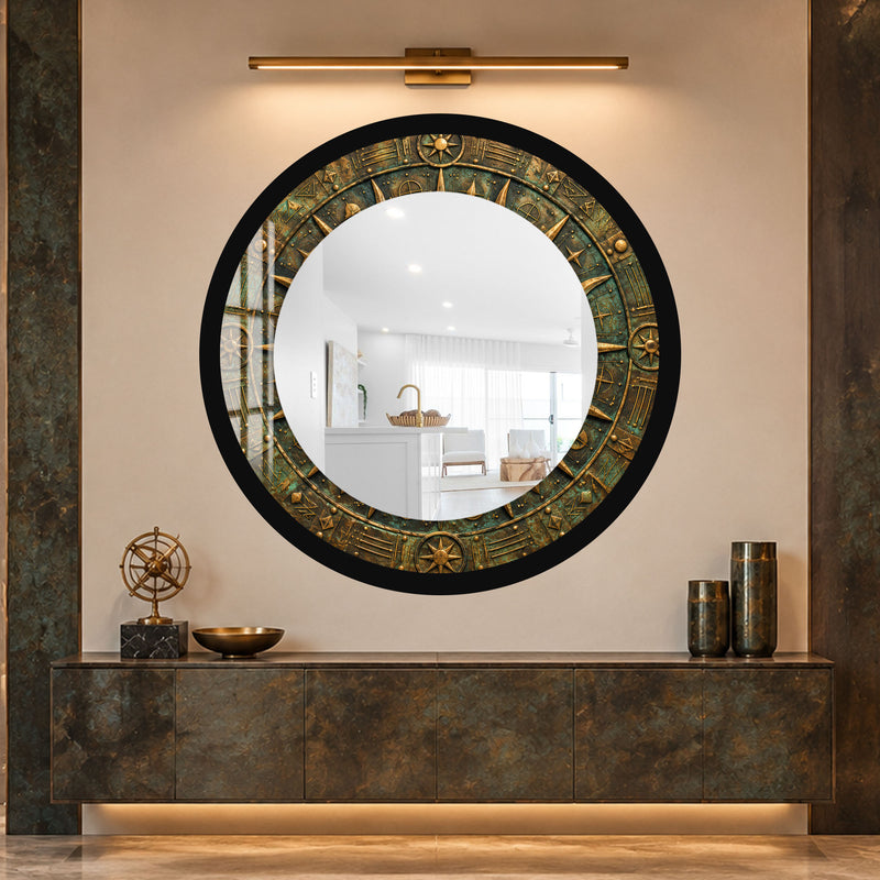 Celestial Compass with black frame