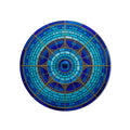 Blue Radial Evil Eye Dial product shot on white background