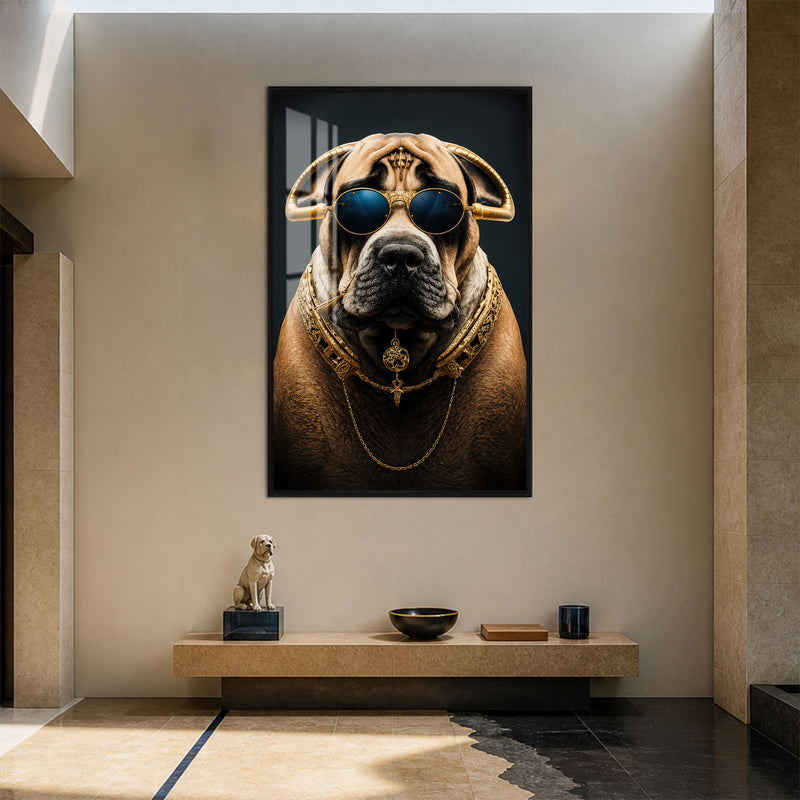 Regal Mastiff with black frame