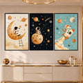 Little Astronaut Space Adventure with black frame