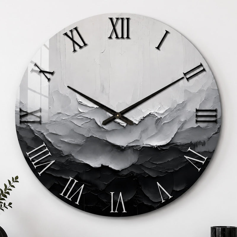 Monochrome Textured Waves lifestyle view