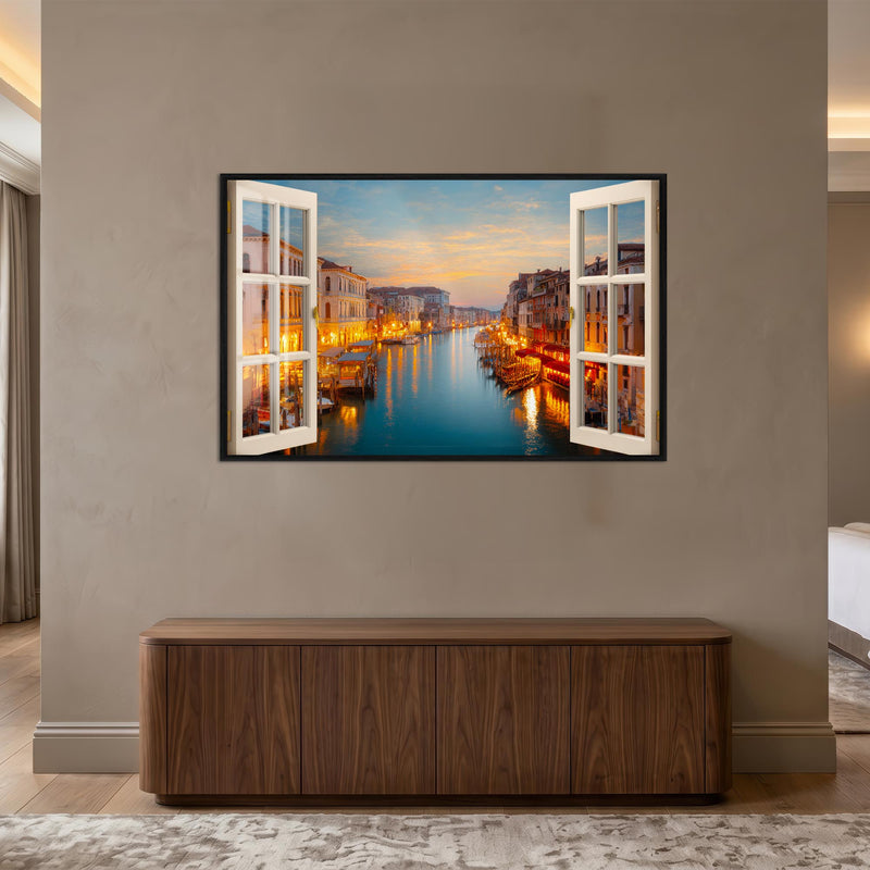 Venetian Canal Window lifestyle view