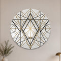 Sacred Geometry Star Line Art lifestyle view
