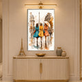 Parisian Rainy Day with silver frame
