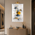 Golden Eclipse with white frame